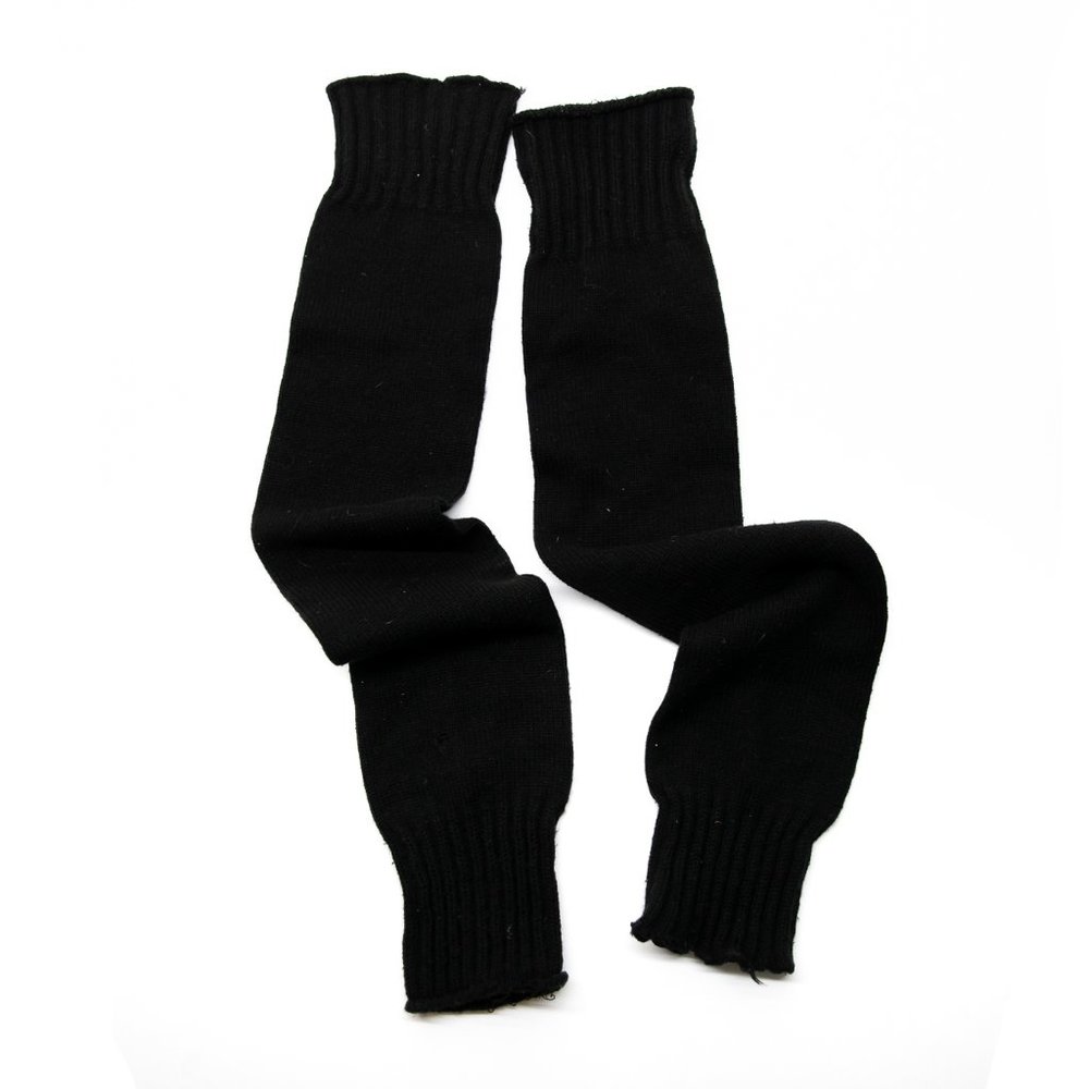 Retro Black Leg Warmers
